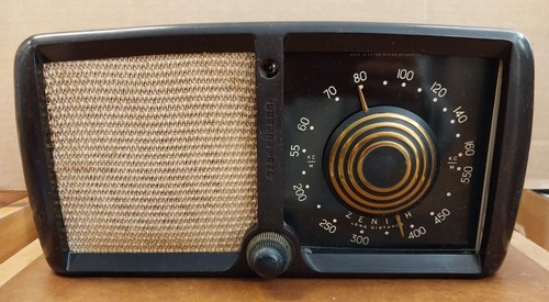 Vtg 1940s zenith bakelite - zenith,