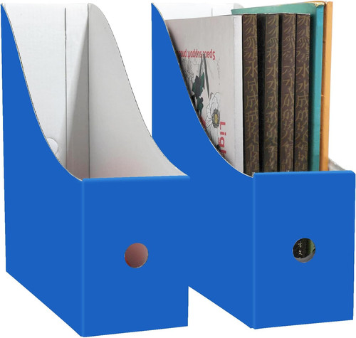 Pack cardboard magazine file - 2,