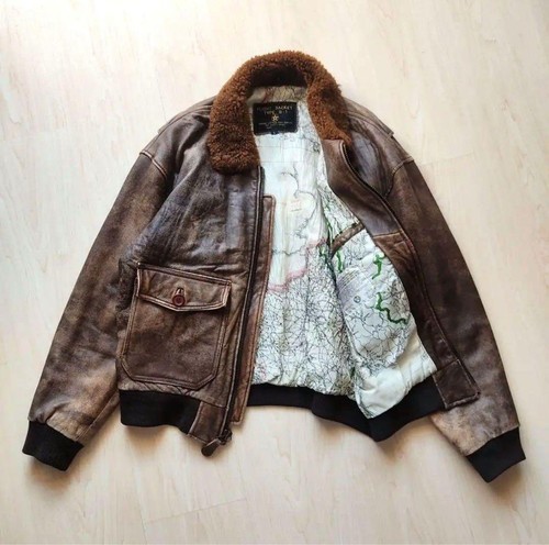 Avirex leather flight - leather,