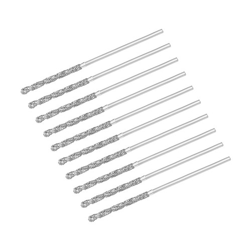 10pcs 1mm diamond twist - diamond, drill
