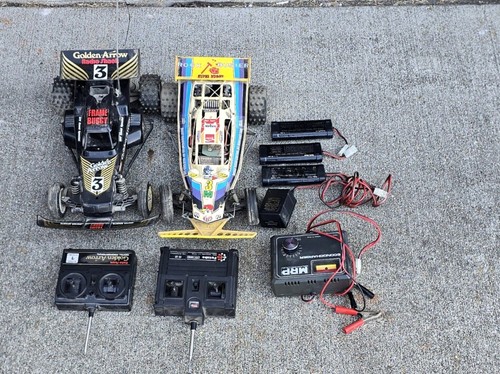 Vintage buggy lot - vintage, rc