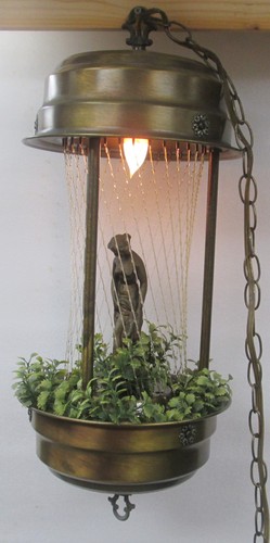 Oil rain lamp with - oil,