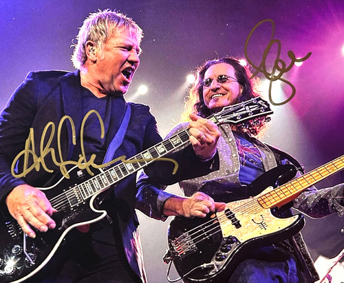 Rush signed geddy - signed, (geddy