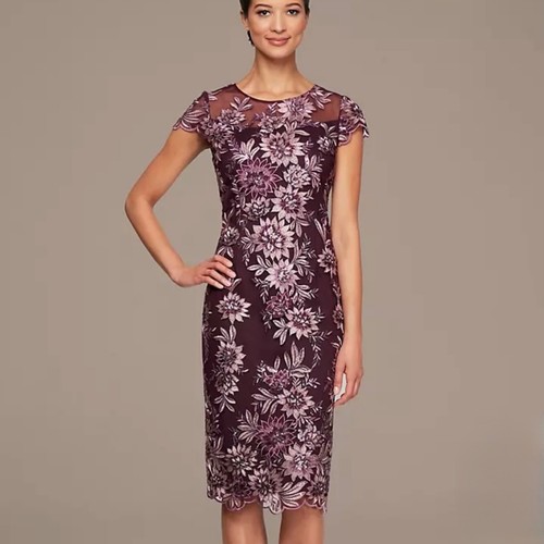 Alex evenings sheath dress - sheath,