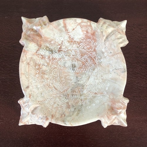 Onyx stone carved marble - carved, pink