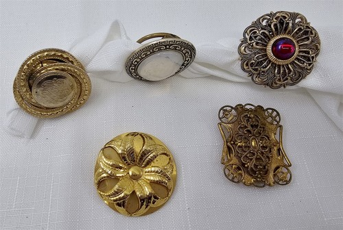 Scarf clips beautiful lot - beautiful, of