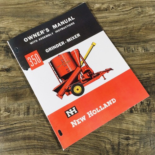 New holland 350 grinder mixer - new,