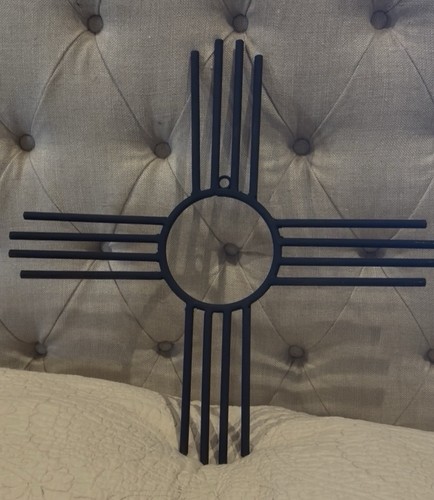 Zia sun metal - metal, piece