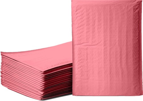 Color poly bubble mailers - color,
