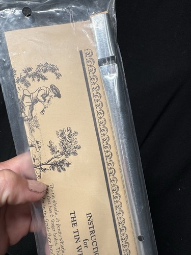Tin penny whistle high - d, key