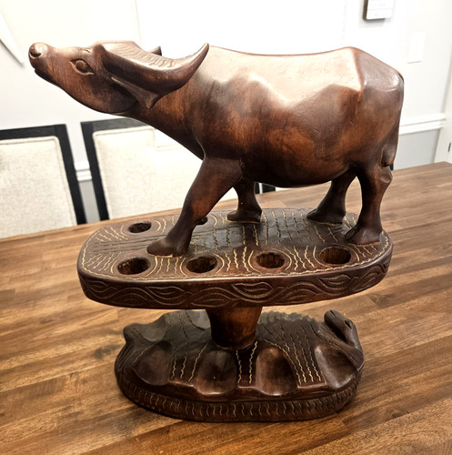 Vintage hand carved - vintage, solid