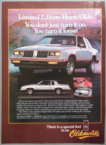 1984 hurst olds - oldsmobile, 442