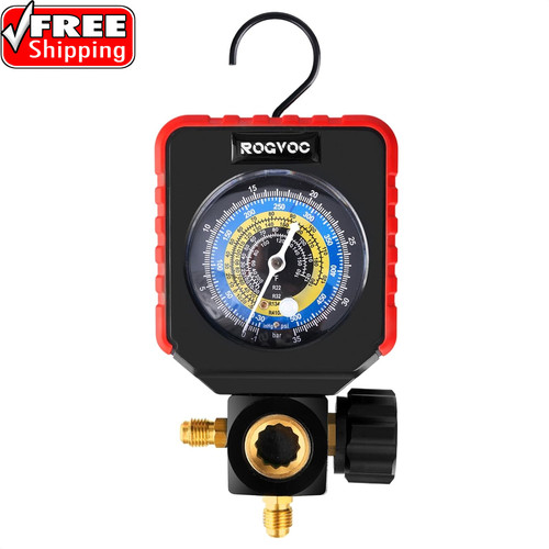 Single manifold gauge hvac - manifold, gauge,