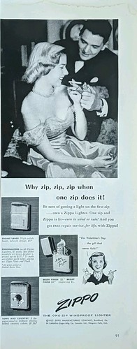 1952 vintage zippo lighter - 1952,