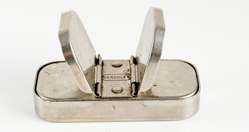 Vintage ink pad - vintage, metal