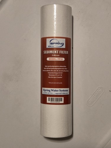 Ispring filter sediment - ispring,