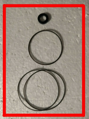 Set belts and 1 idler - of,