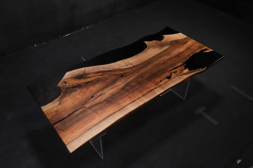 Walnut wood dining table top - walnut,