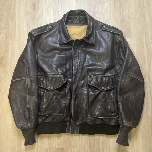 Vtg redskins leather bomber - vtg,