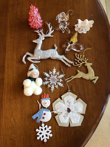 Lot christmas ornaments - of,