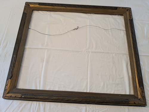 Antique victorian gilt wood - victorian,