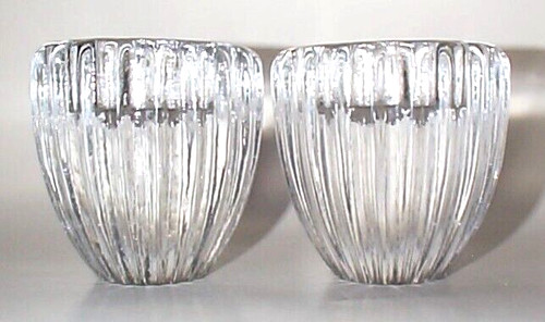 Pair crate barrel clear - crate,
