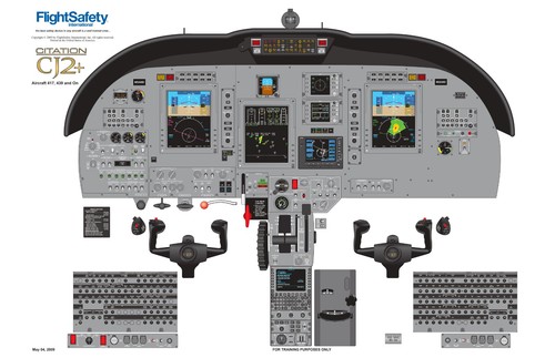 Cessna citation cj2 - citation, cockpit