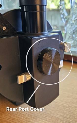 Meade etx telescope rear - telescope, port