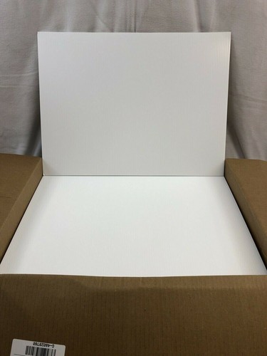 100 blank signs 18 x4 - signs,