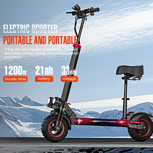 48v 1200w electric scooter - electric, 11"
