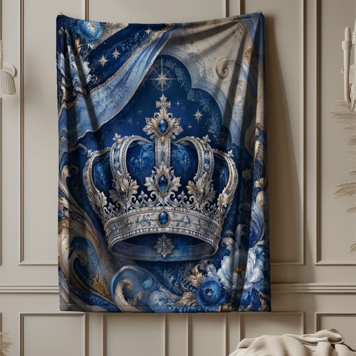 Ornate royal crown - ornate, floral