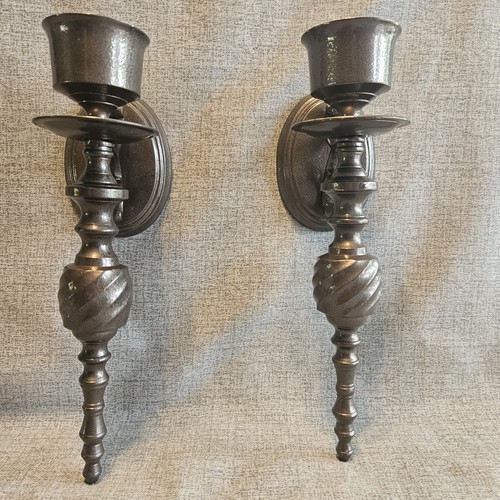 Heavy metal wall candle - wall,