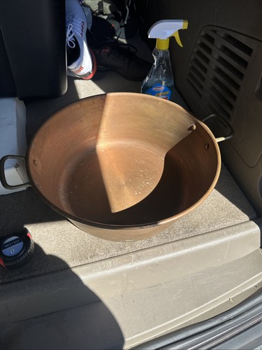 Vintage 5in french copper - 14.5in,