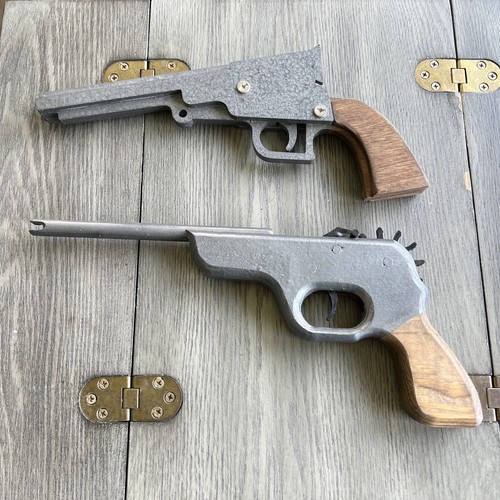 Rubber band gun wood set - rubber, —