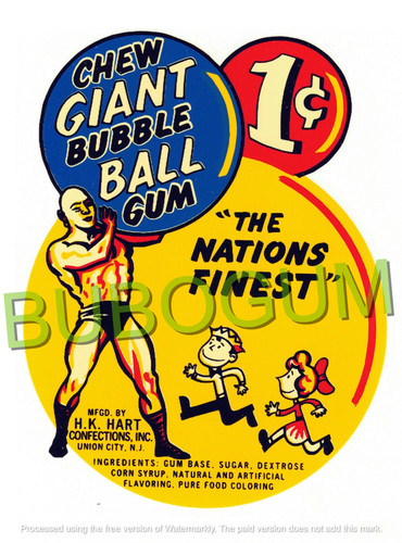 Giant ball gum water - giant,