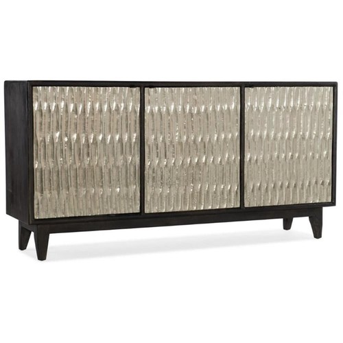 Shimmer door wood credenza - 3,