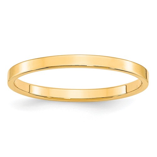 10k yellow gold 2mm - 10k,