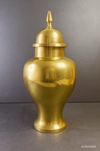 Solid brass ginger - ginger, jar