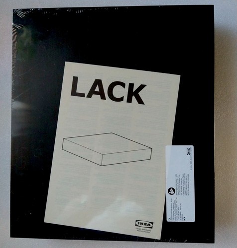 Ikea floating wall shelf black - ikea,