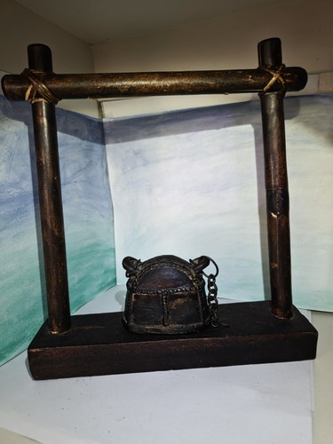 Antique buddist temple bell - antique,