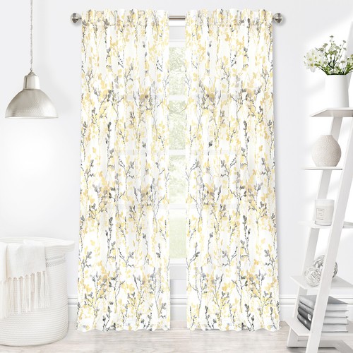 Floral pack semi sheer - 2-pack,