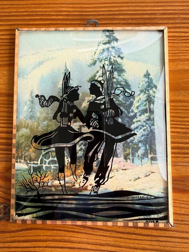 Antique silhouette picture - antique,