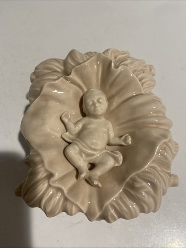 White ceramic baby - ceramic, jesus