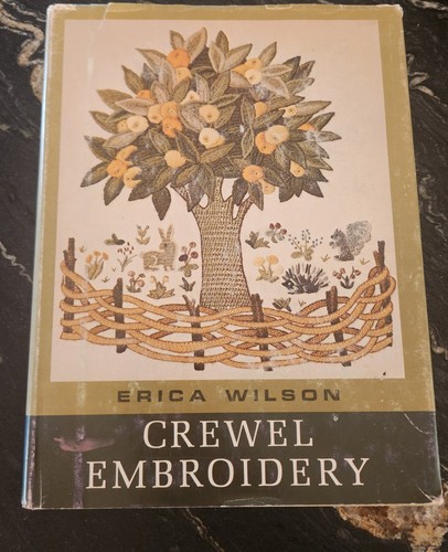 Crewel embroidery book - crewel,