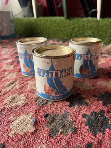 Vintage delicious oysters - delicious, 1