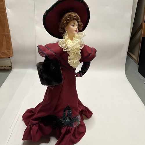 Vtg franklin mint gibson girl - franklin,