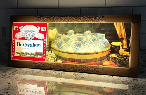 Budweiser beer vintage 1970 - beer, 1970's