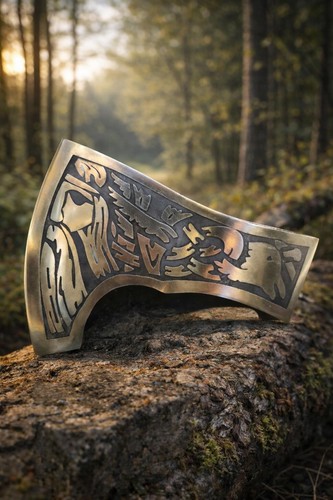 Handmade forged steel - forged, camping
