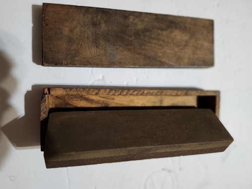 Vintage sharpening stone - stone, in
