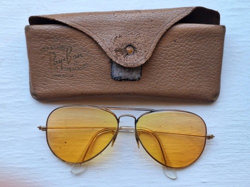 Vintage ray ban - b&l, amber